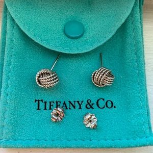 Authentic Tiffany Twist Knot Earrings